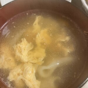 ふわつるん♬卵入り★ワンタンスープ
